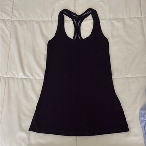 Lululemon Women's Black Racerback Tank Top